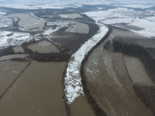 Tisza téli árhullám
